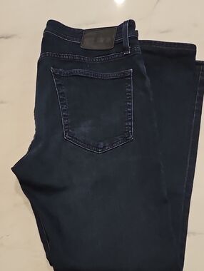Ag Adriano Goldschmied Men's Slim Straight Jeans - Dark Blue